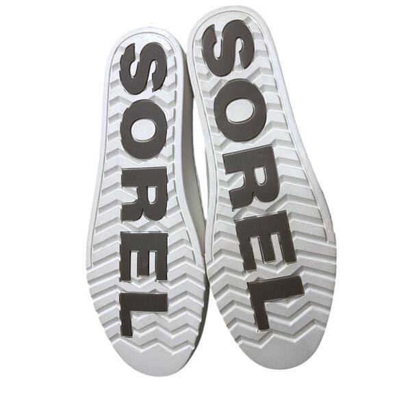 Sorel Women's Campsneak Slip-On Suede Sneakers Women’s 10 Dove Grey Comfort NEW - Picture 5 of 6